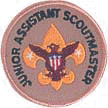 Junior Assistant Scout Master Patch